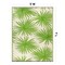World Rug Gallery Floral Tropical Reversible Recycled Plastic 5' X 7' Green Outdoor Rug 6075GREEN5X7 - alternate 4